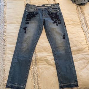 Anthropologie- Pilcro slim boyfriend size 28